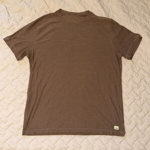 Vouri Men’s Strato Tech Tshirt - XL - Terra Cotta Red